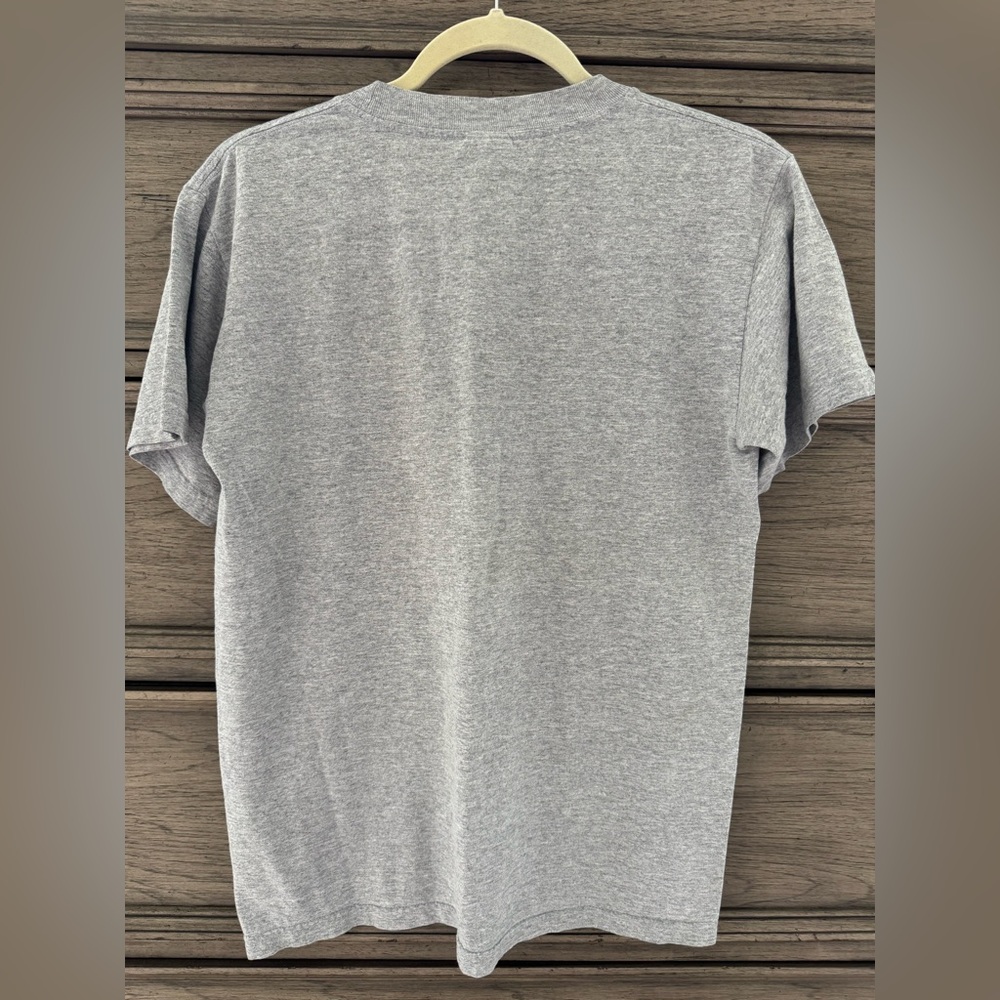 Penn State University Gray T-Shirt EUC 100% Cotton Collegiate Graphic Tee Medium - Picture 5 of 8